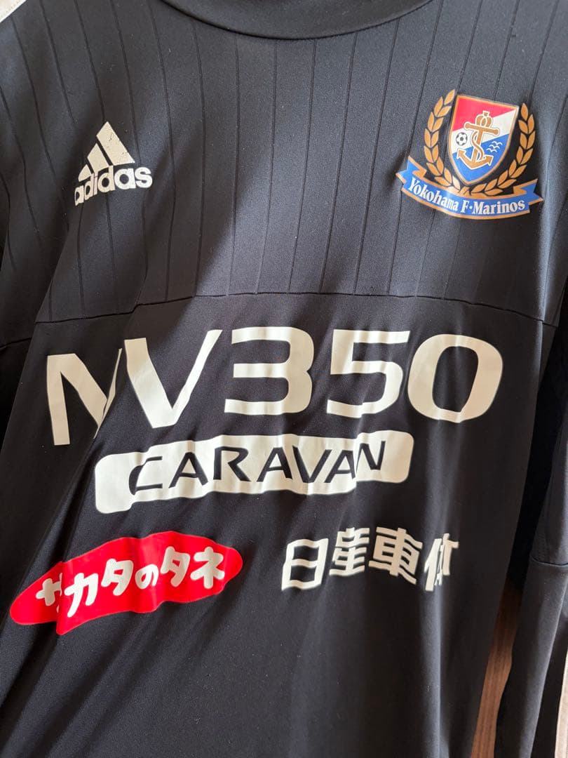 横浜F・マリノス 長袖シャツ NV350 CARAVAN トレーニングウェア