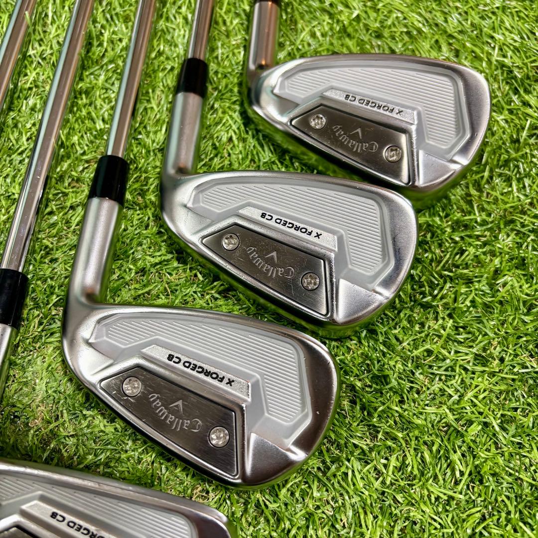 【美品】キャロウェイ X FORGED CB 2021 6本 アイアンセット