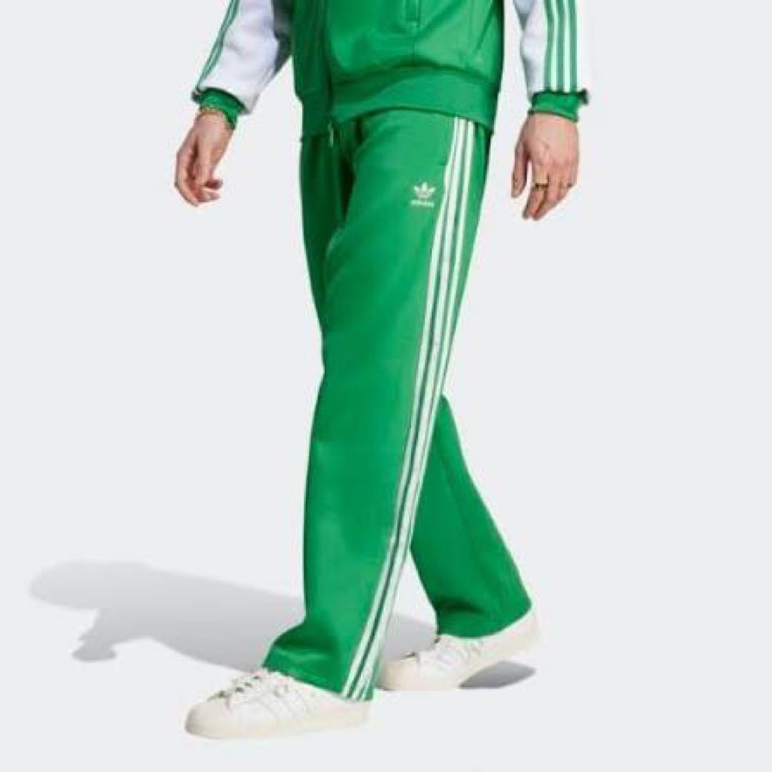 【新品】adidas クラシックス+ ワイドレッグトラックパンツ