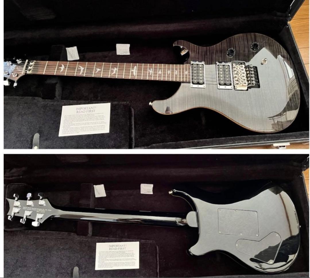 限定値下げ！PRS SE Custom24 GRAYBLACK 純正H/C