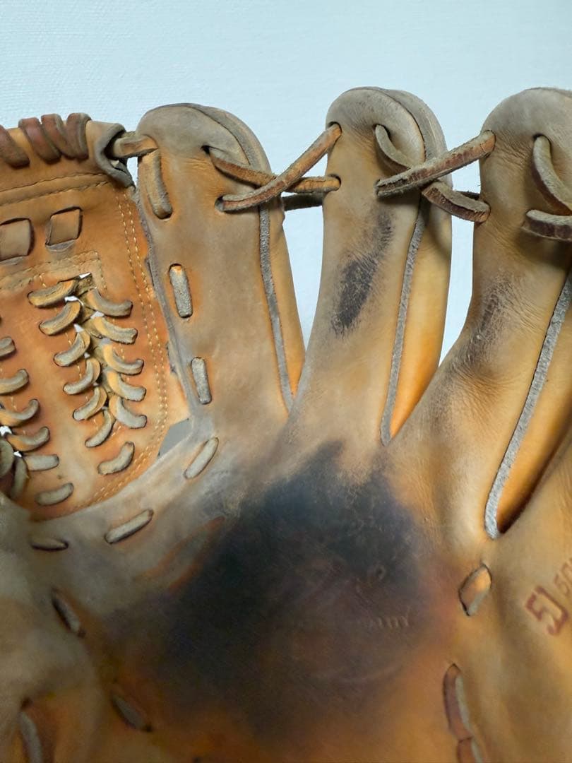 Mizuno Pro ベージュレザーグローブ