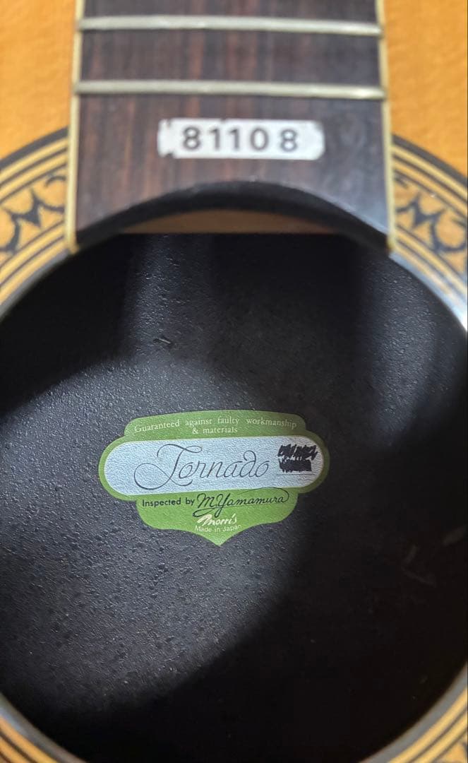 Morris Tornado エレキ、アコースティックギター