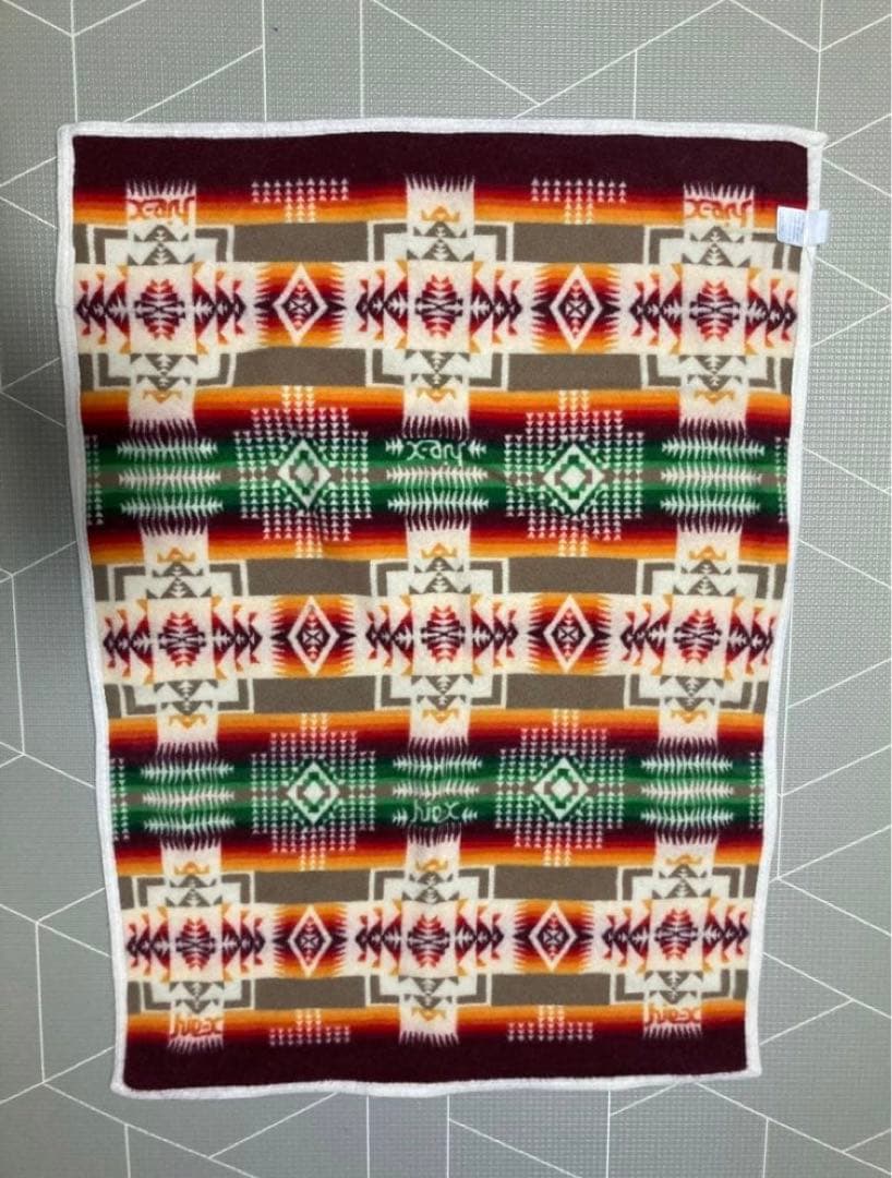 PENDLETON×X-GIRLウール ブランケット ひざかけ