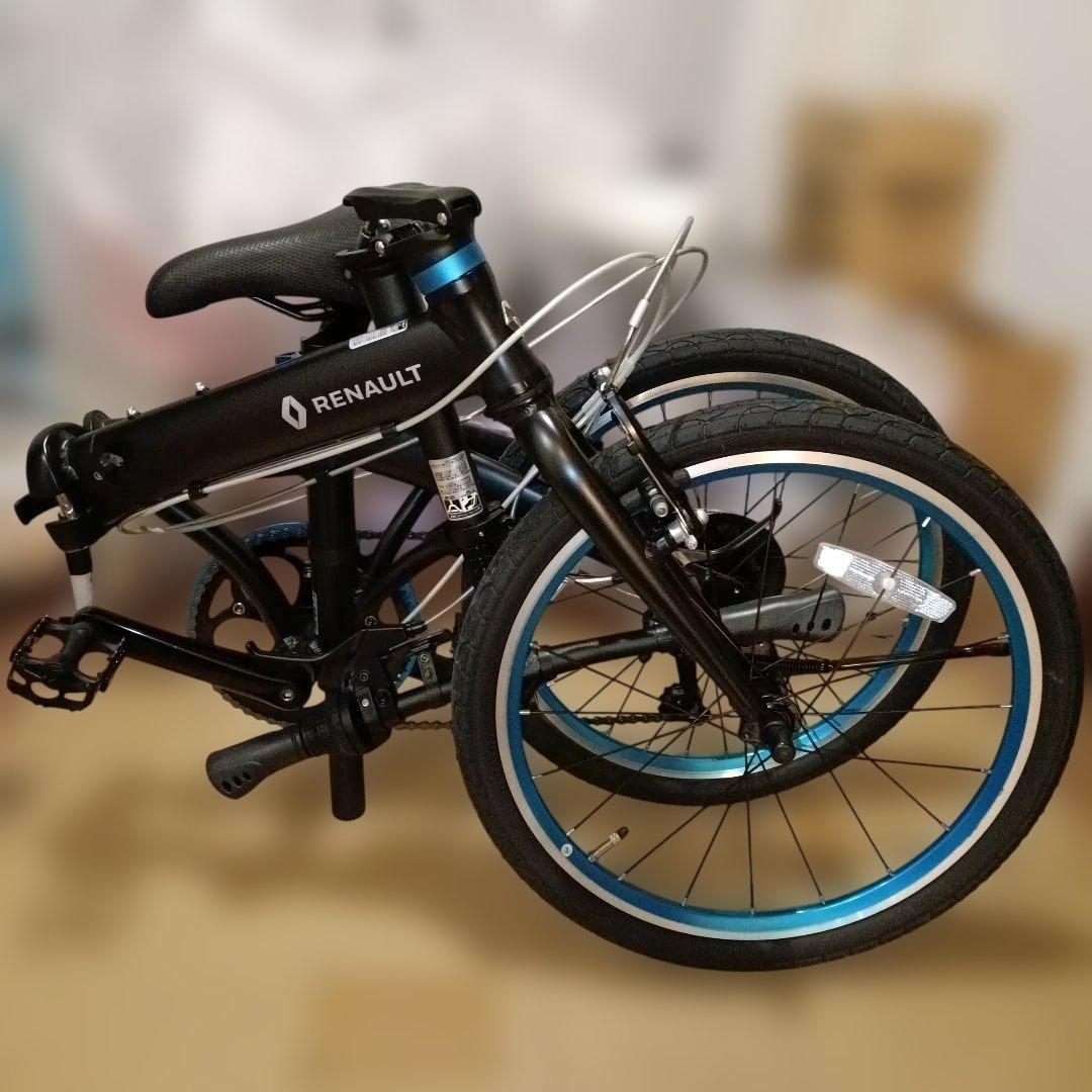 【引取り限定】RENAULT LIGHT10 AL-FDB207折り畳み自転車