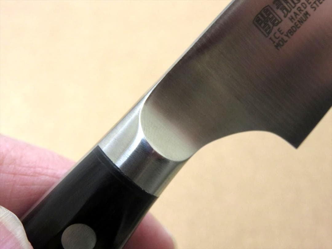 関の刃物 ペティナイフ 130mm PRO-M 鍔付一体型 小型 両刃 果物包丁