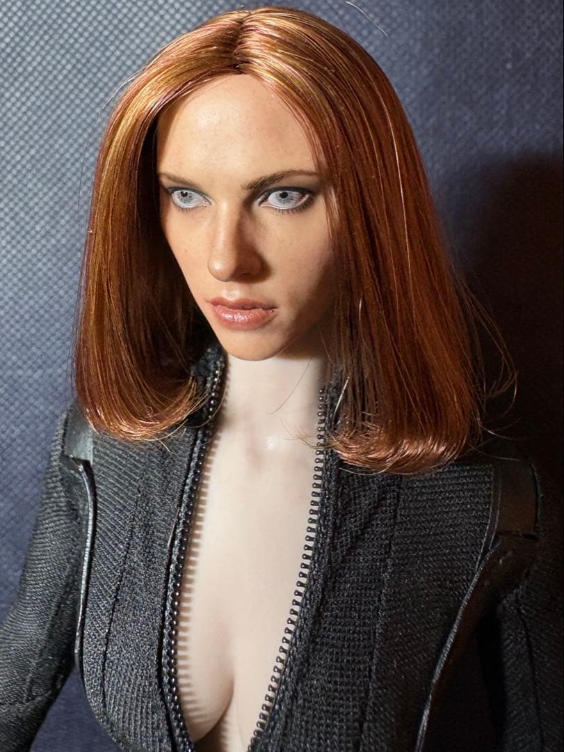 1/6 カスタム仕様 ホットトイズ ブラック・ウィドウ ウインターソルジャー版
