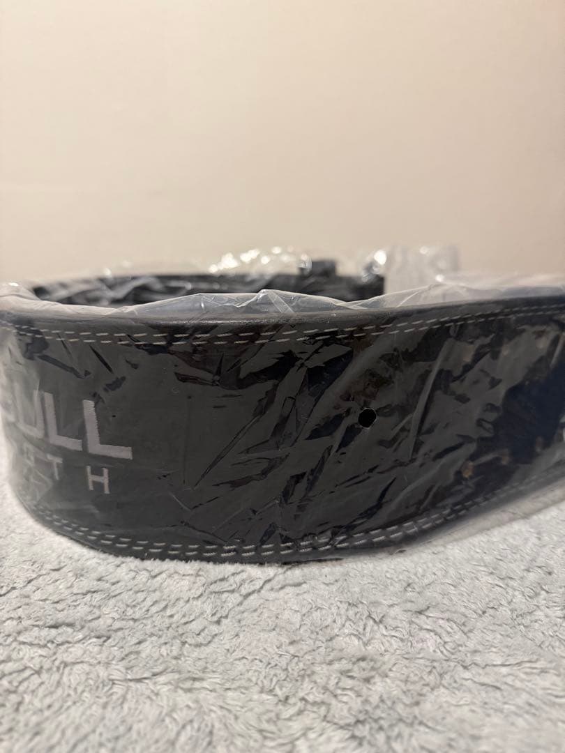 【IRON BULL STRENGTH】　リフティングベルトL　【新品／未使用】