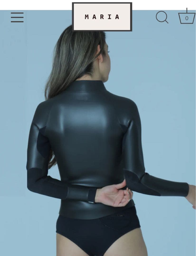 MARIA WETSUIT マリアウェットスーツ　タッパー（ジャケット）L