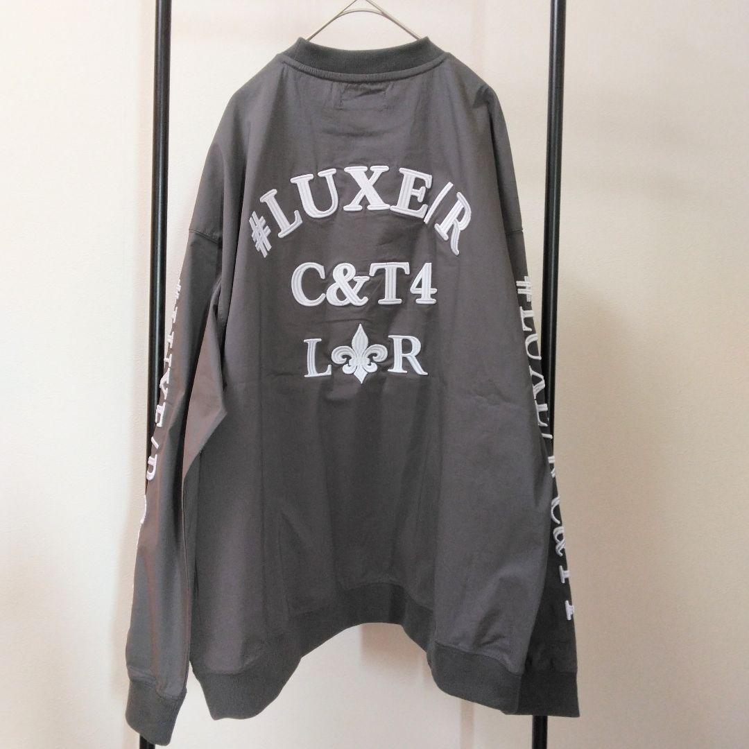 [サンプルSALE /D338 ] LUXE/R ナイロン布帛プルオーバー