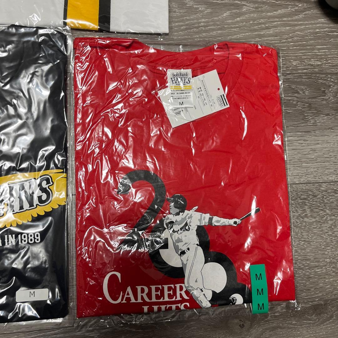 ソフトバンクホークス　tシャツ タオル　Mサイズ
