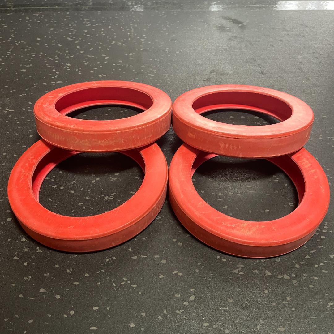 iROTEC ダンベルシャフト プレート 20kgセット ラバー付き