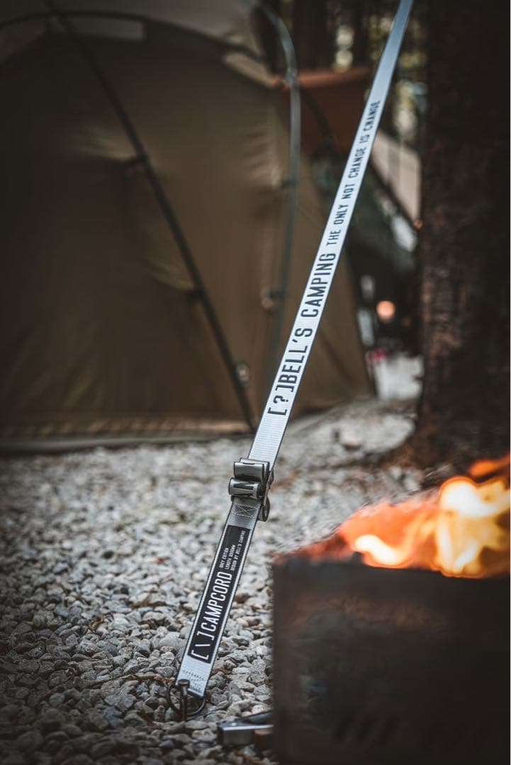 [＼] CAMPCORD 機能ガイロープBell's Camping 2本セット