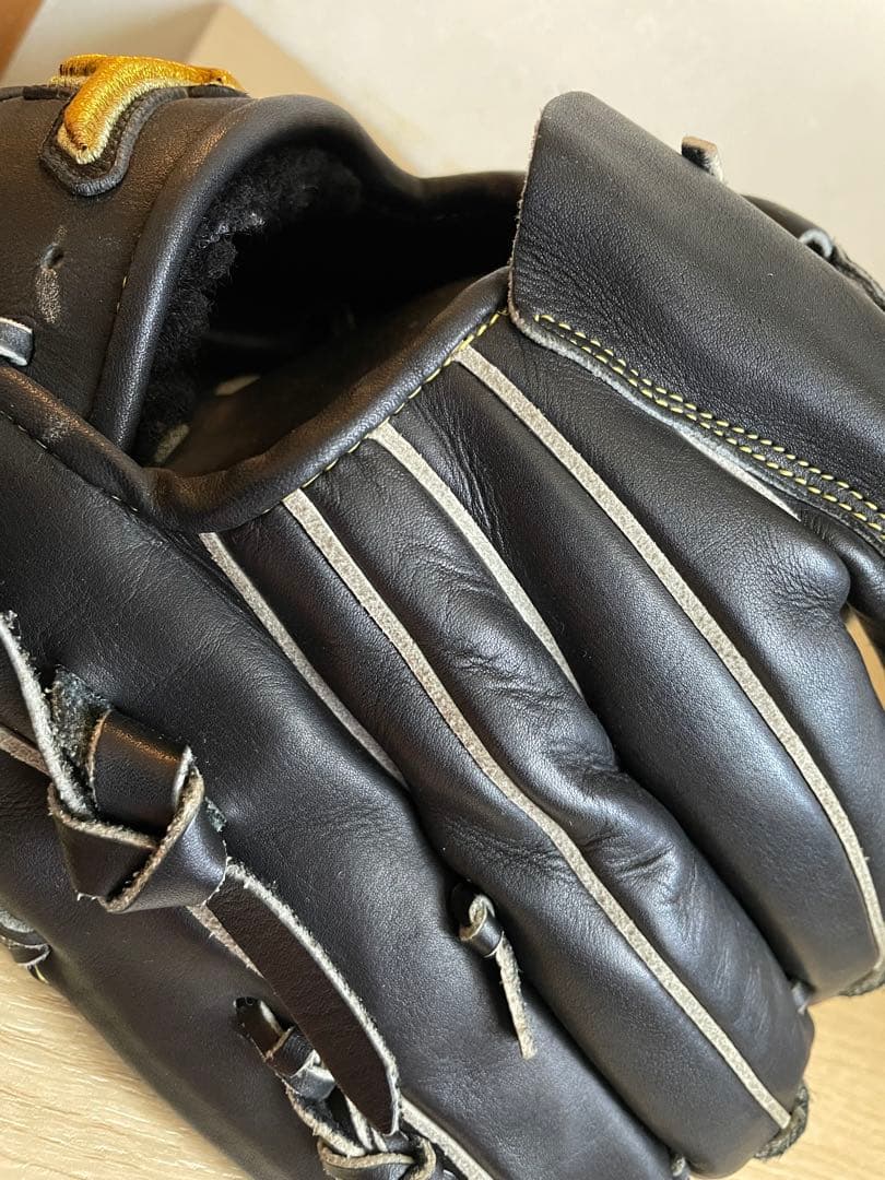 再お値下げMizunoPro硬式グローブ 左投げ用黒