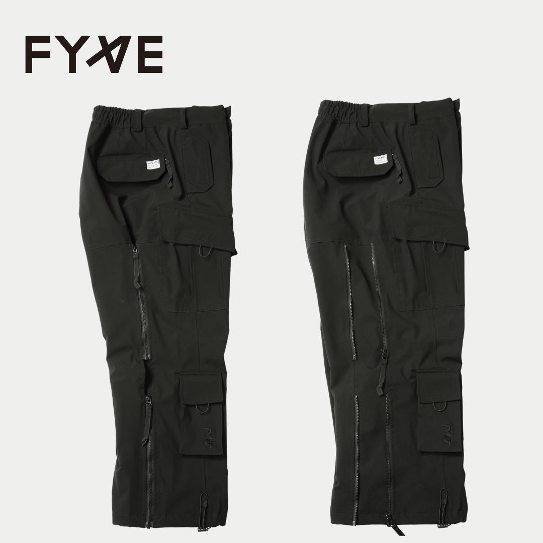 Fyve ファイブ スノーボードウェア フーディ パンツ M 新品 BK