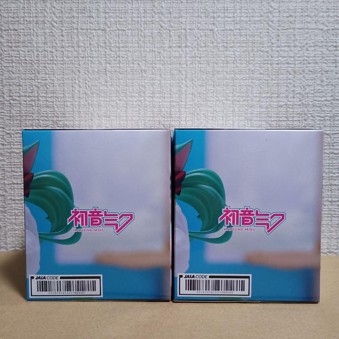初音ミク Desktop Cute フィギュア 猫耳Tシャツver 2体セット！