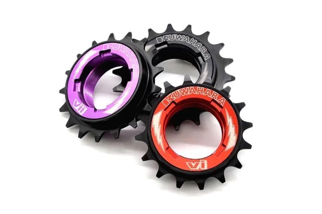 パーツ KUWAHARA 18T Lightning Buzzsaw FW Black