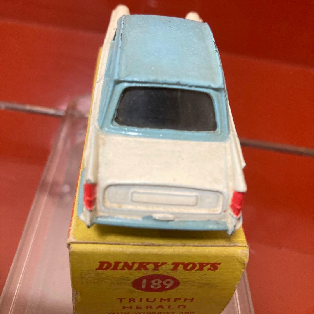 Dinky Toys No. 189 トライアンフ・ヘラルド　1959年製