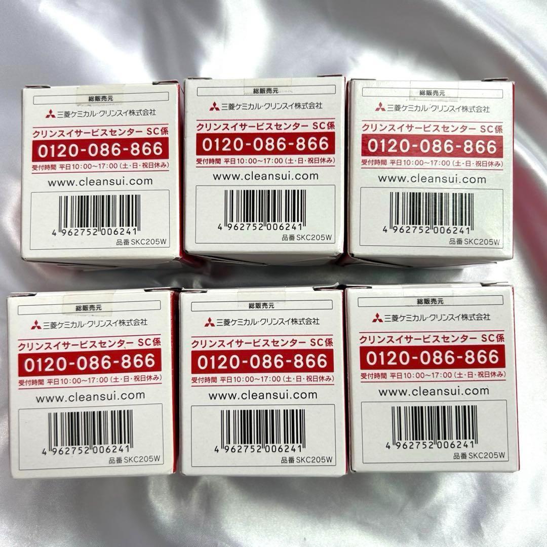 【新品クリンスイ SKC205W 浄水シャワー用浄水カートリッジ 6箱セット‼︎