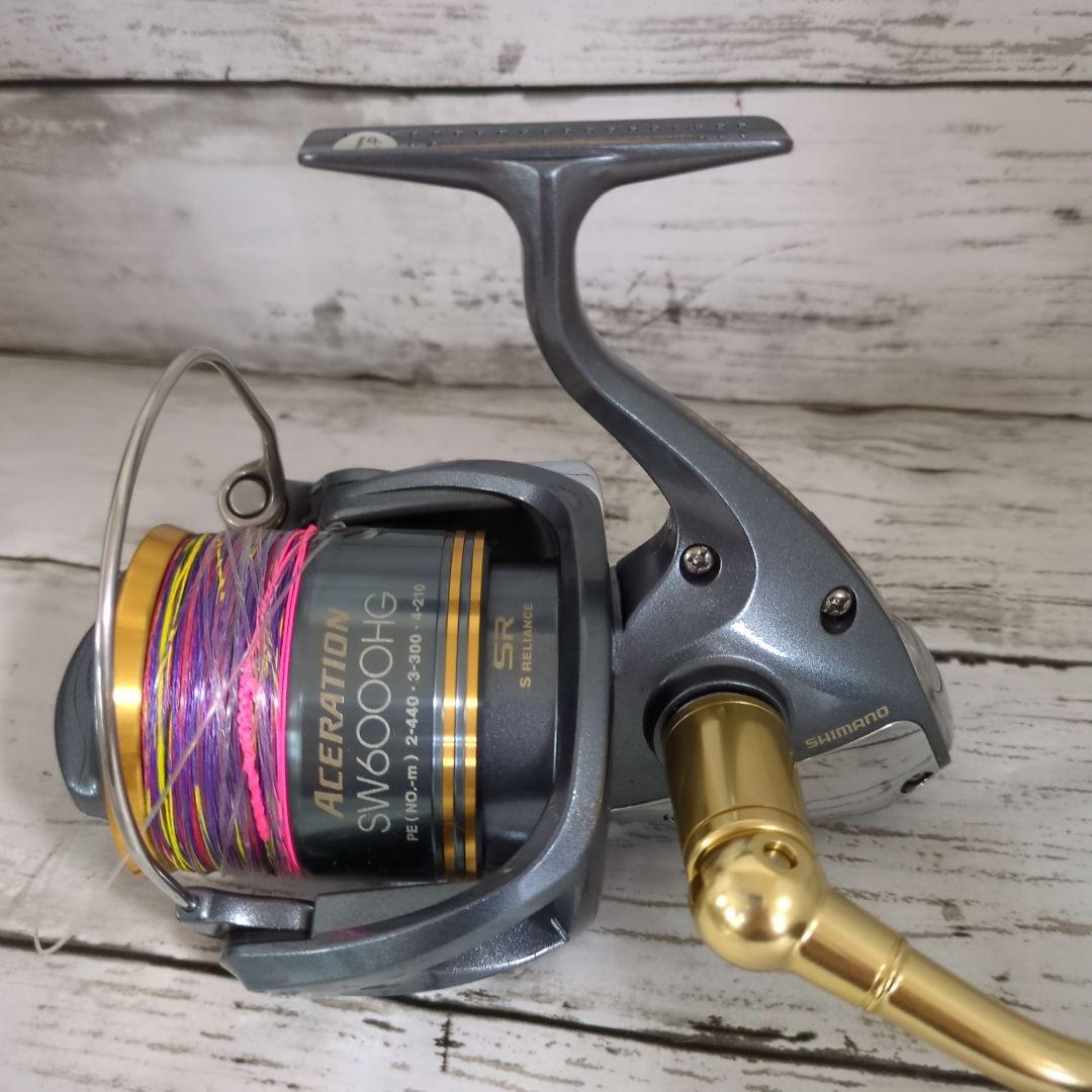 未使用 shimano アセレーションSW6000HG　ACERATION