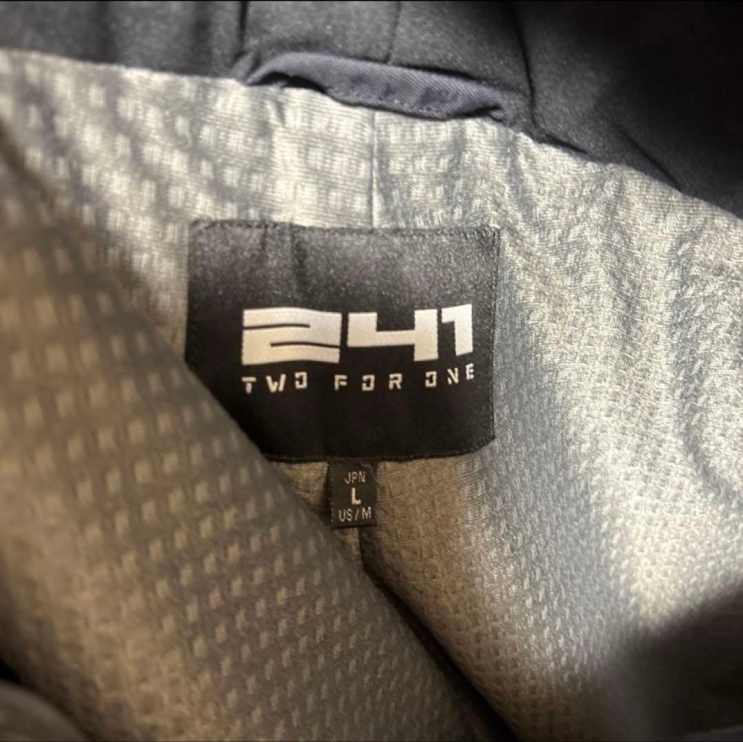 241 GORE-TEX ブラック スノーボードパンツ TWO FOR ONE