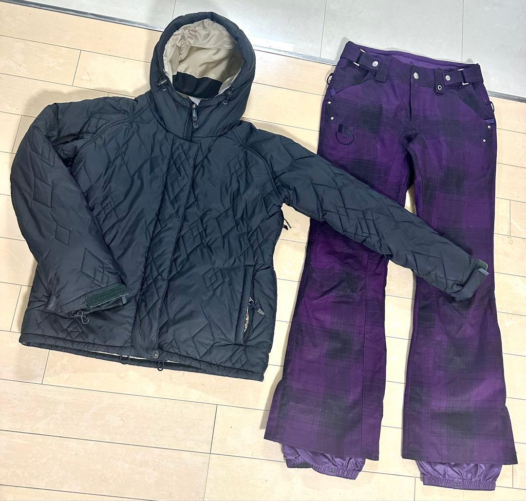 BURTON × SESSIONS 高機能スノーボードウェア　上下