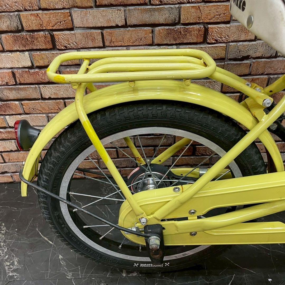 【97】子供用自転車 子供車 ブリヂストン bikke イエロー 16インチ