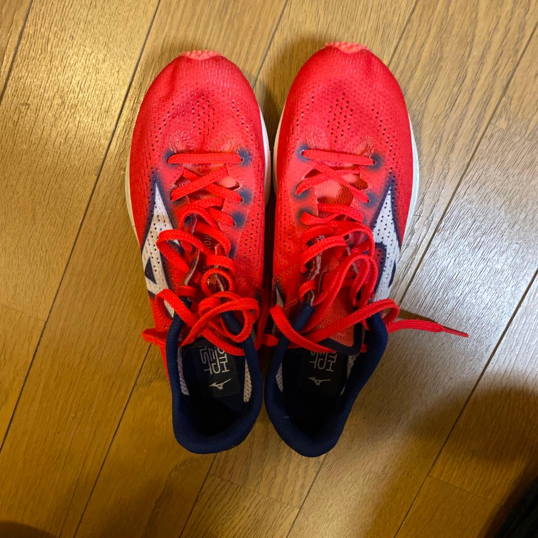 Mizuno スパイクシューズ レッド/クロノディストネオ23.5㎝