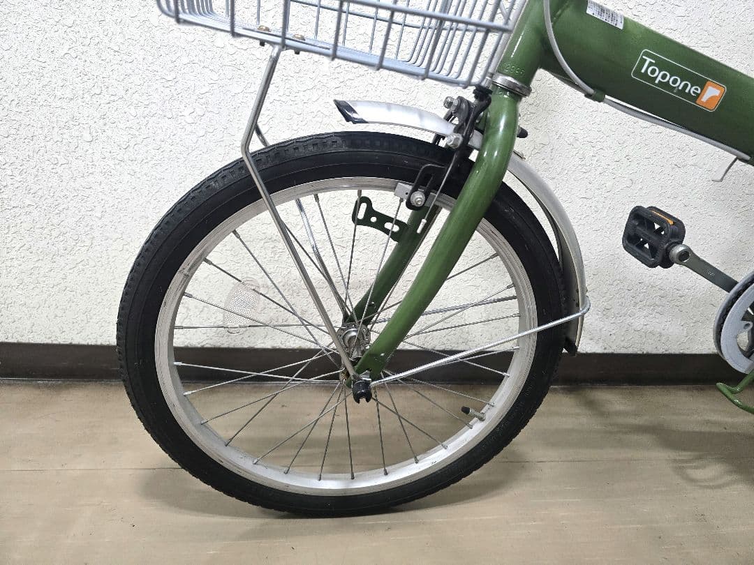 Topone 折りたたみ自転車 20インチ 6段変速付き