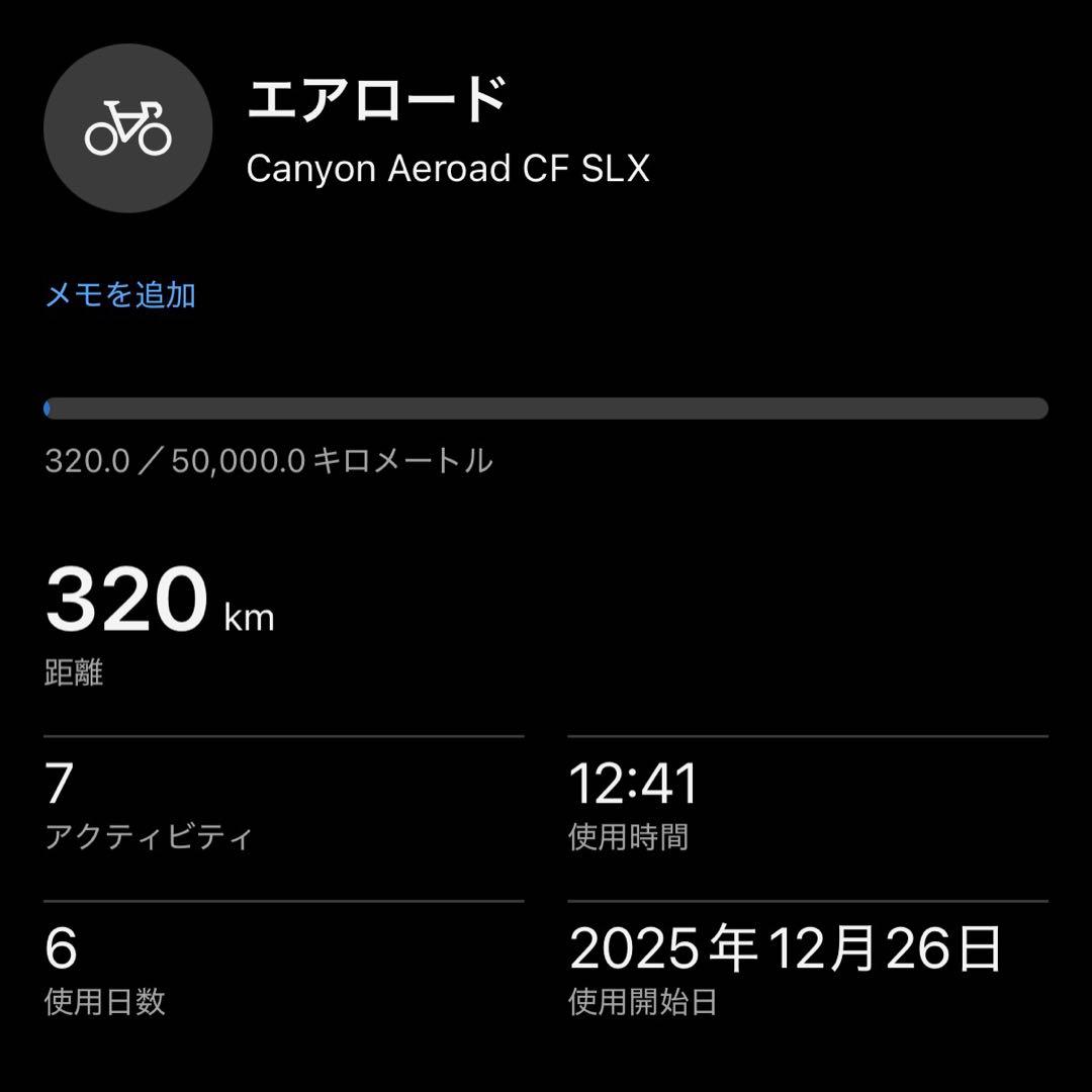 CANYON エアロード CF SLX 2025年モデルMサイズ 走行320km
