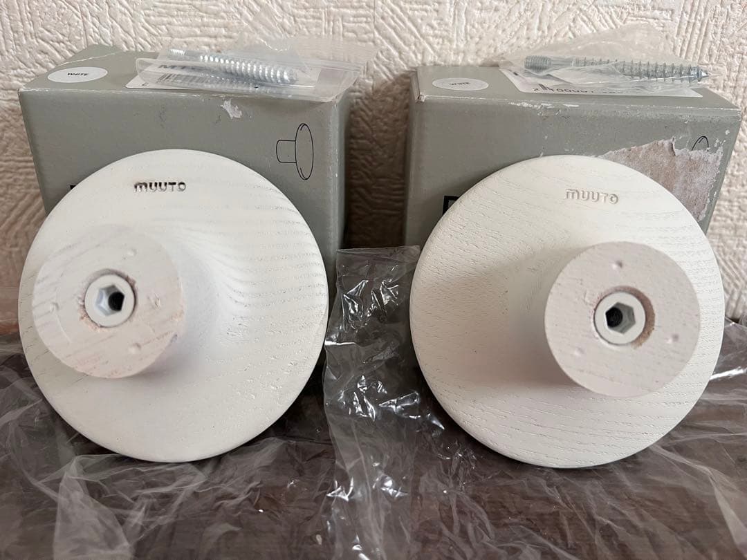 櫻*】様 未使用 Muuto Dots Wood S white 2個 定価13