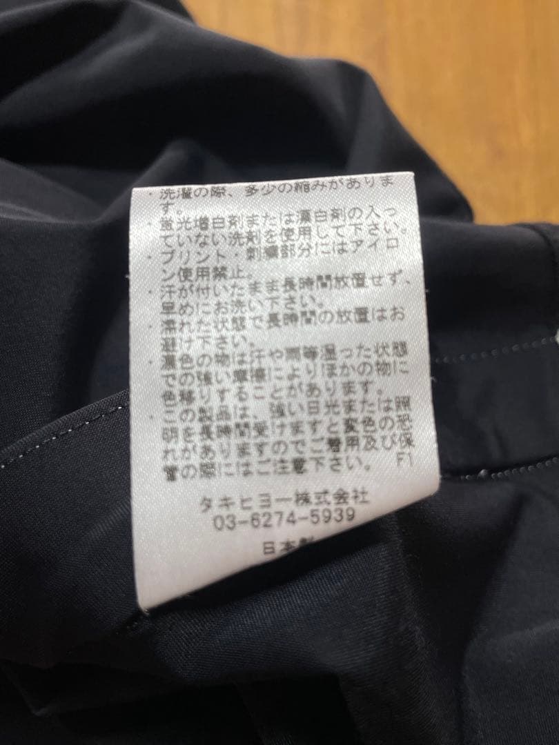 【超美品】G/FORE ジーフォアメンズシャツ接触冷感ブラック