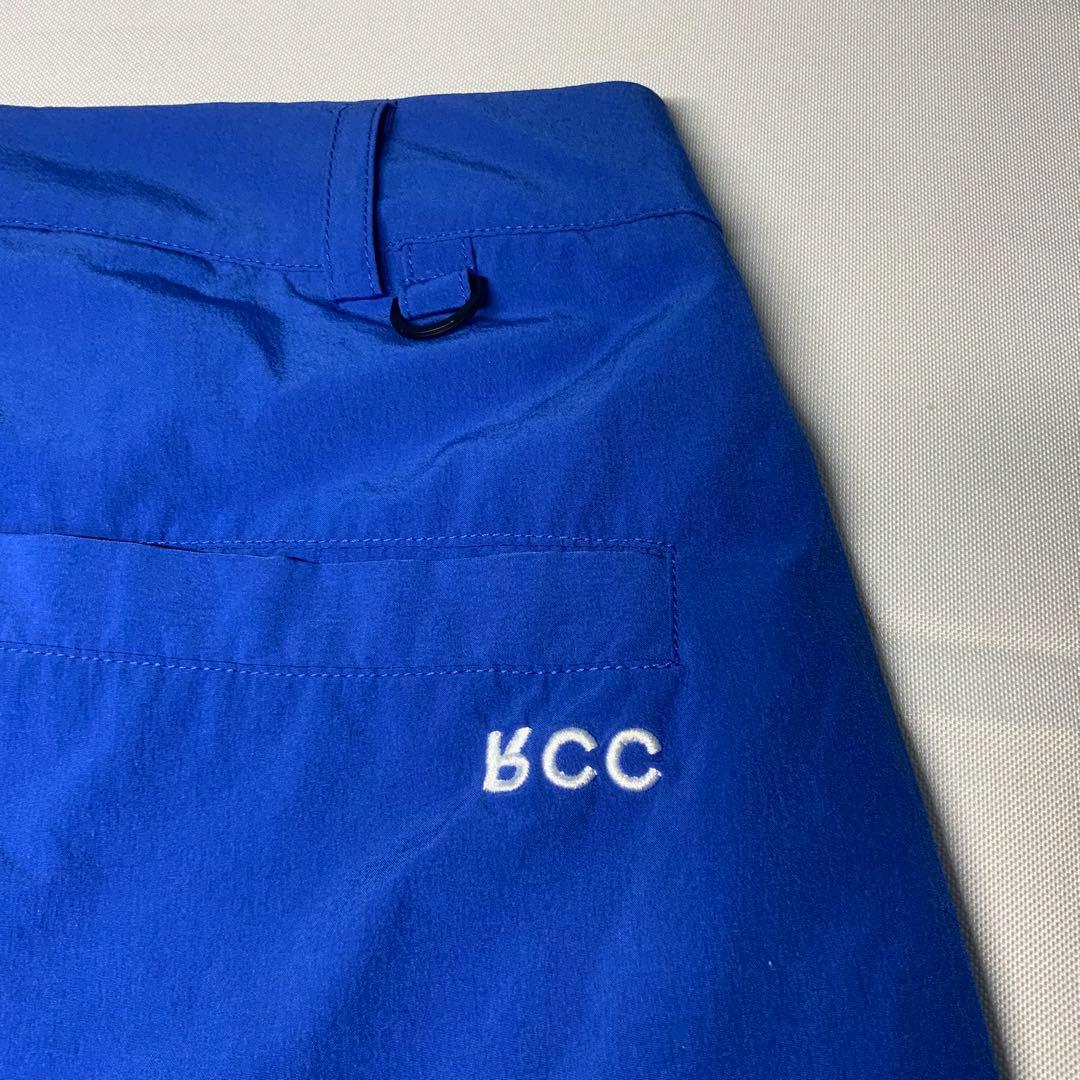 FR2 GOLF ハーフパンツ　ショートパンツ　ブルー　ストレッチ　Lサイズ