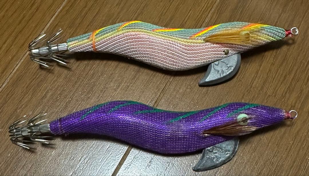 希少品Hayashi 餌木猿 4本セット 3.5号エギング 釣具 イカ釣り エギ