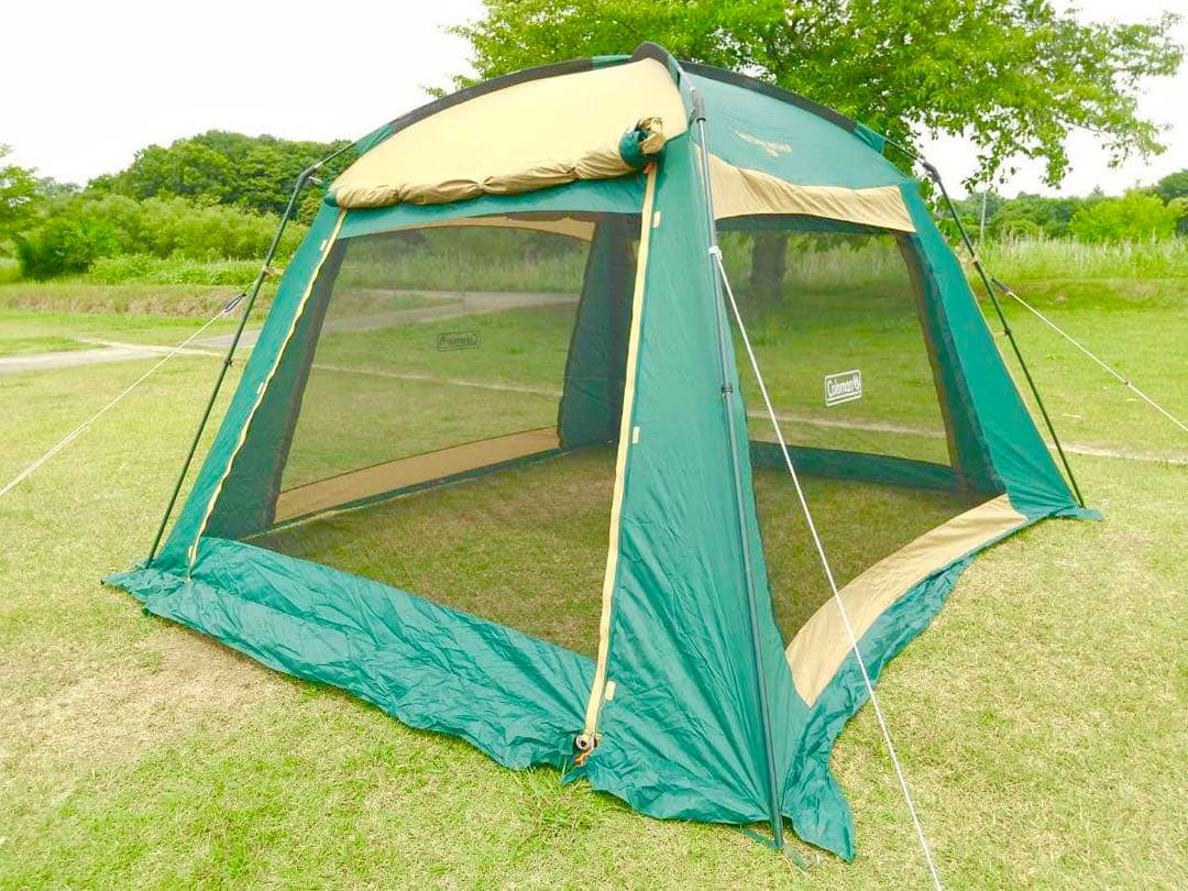 【極美品】コールマンテント スクリーンキャノピージョイントタープⅢ ★付属品完備