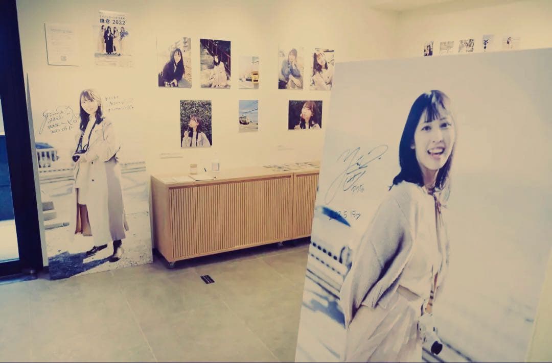 わーすた 解散前 廣川奈々聖 写真パネル アイドルカメラ部 写真展 鎌倉