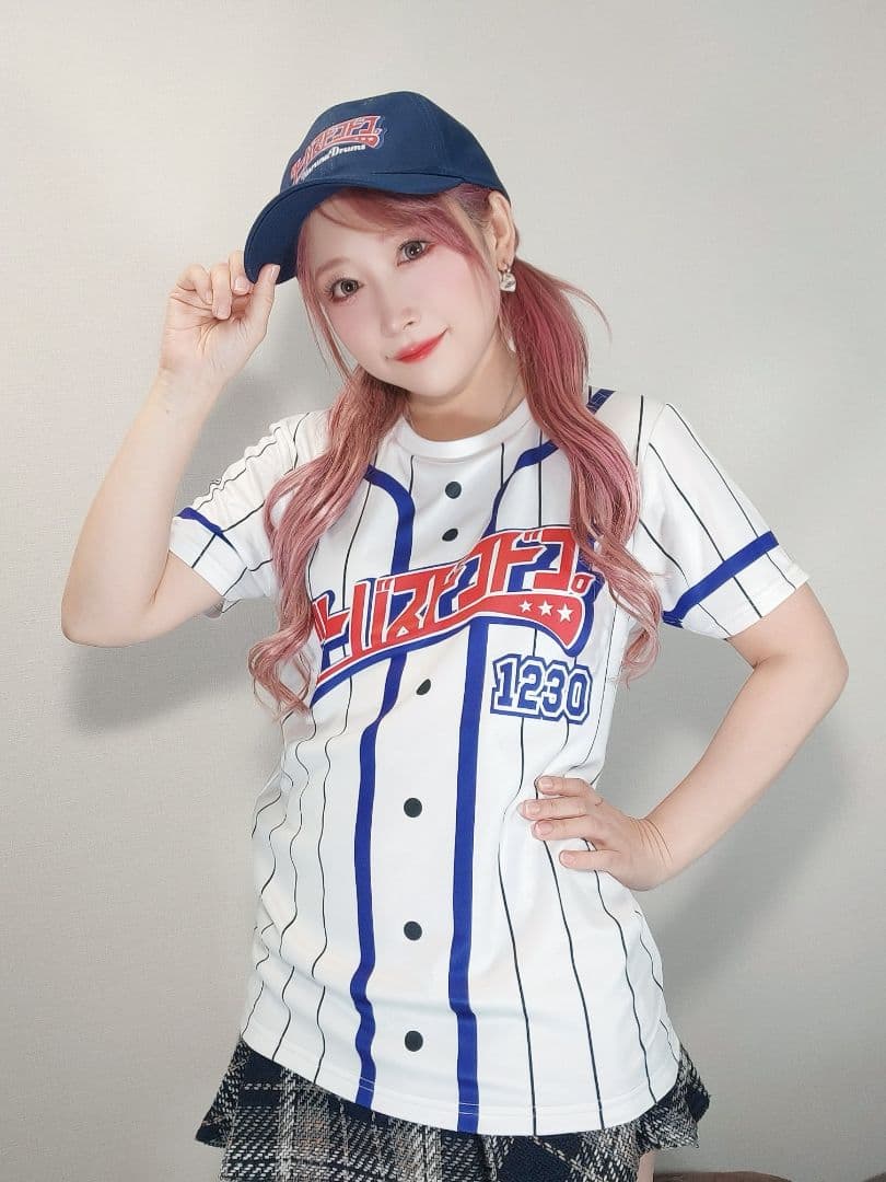 LOVEBITES Haruna 全面プリントユニフォーム風ドライTシャツ XL