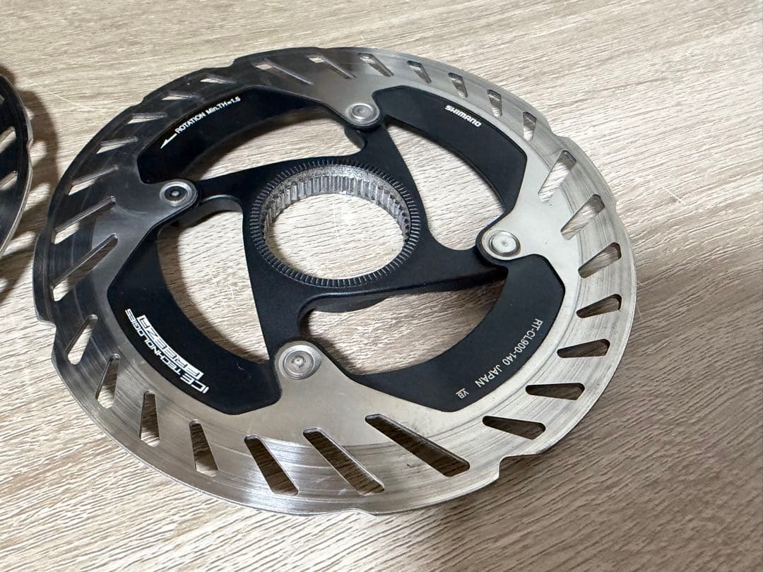 パーツ SHIMANO DURA-ACE RT-CL900 160/140mm