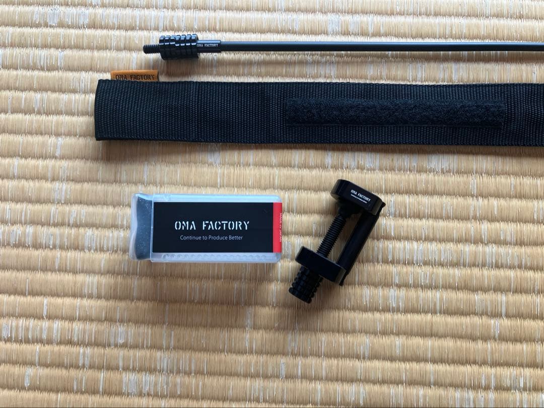 OMA.FISHING ROD HARD クランプ・ケースセット
