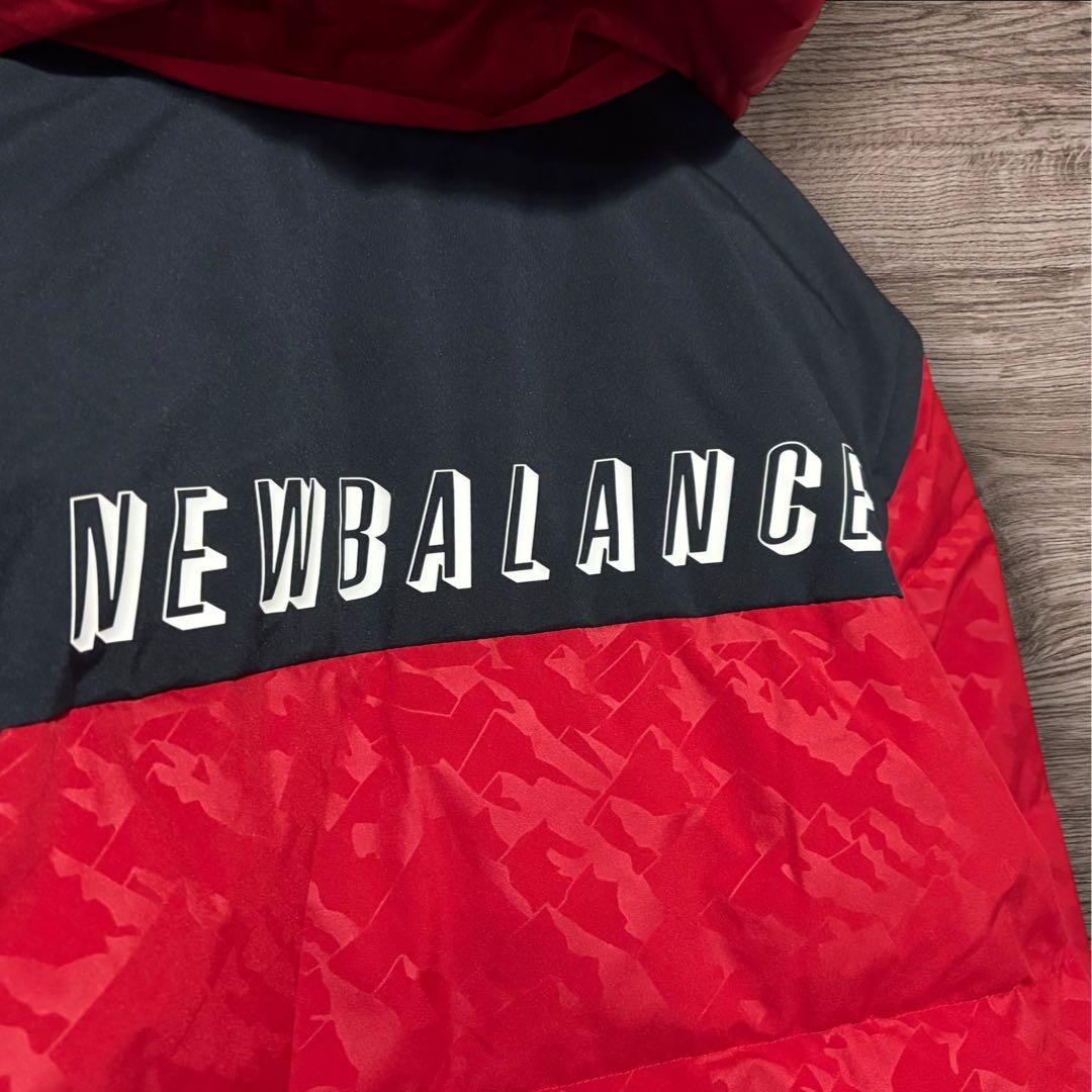 【美品】NEW BALANCE GOLF ダウンジャケット 赤 2way