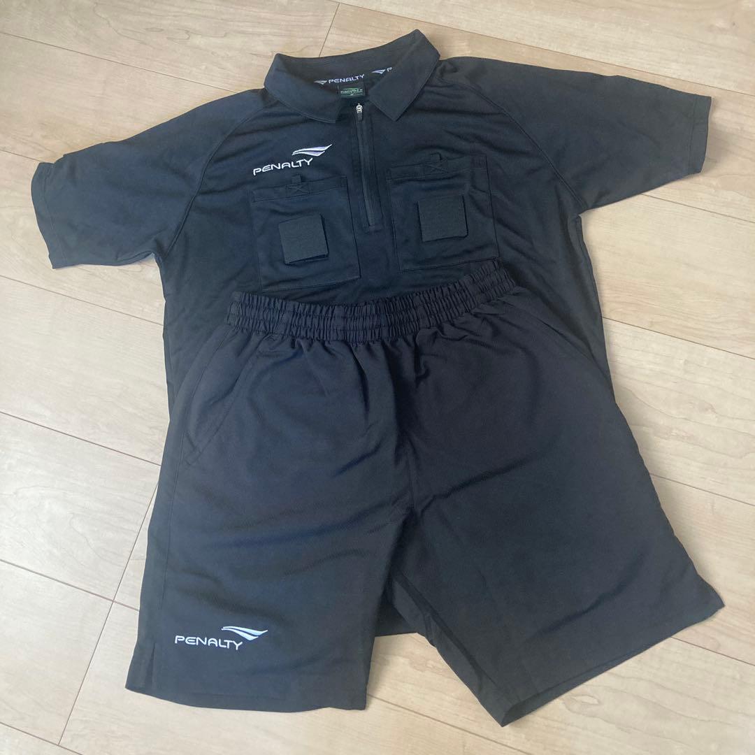 サッカー審判服４点セット　未使用M