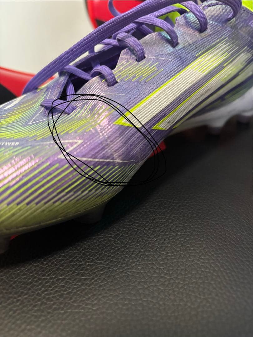 adidas F50 ELITE AG 24.5cm シューズバック付き