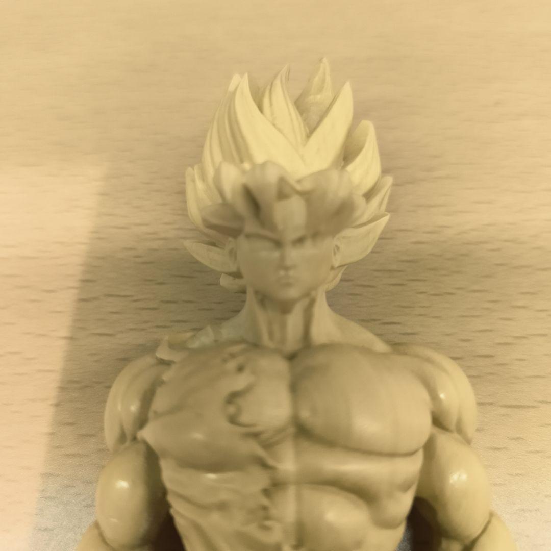 木彫りスーパーサイヤ人　ドラゴンボール フィギュア 約15cm