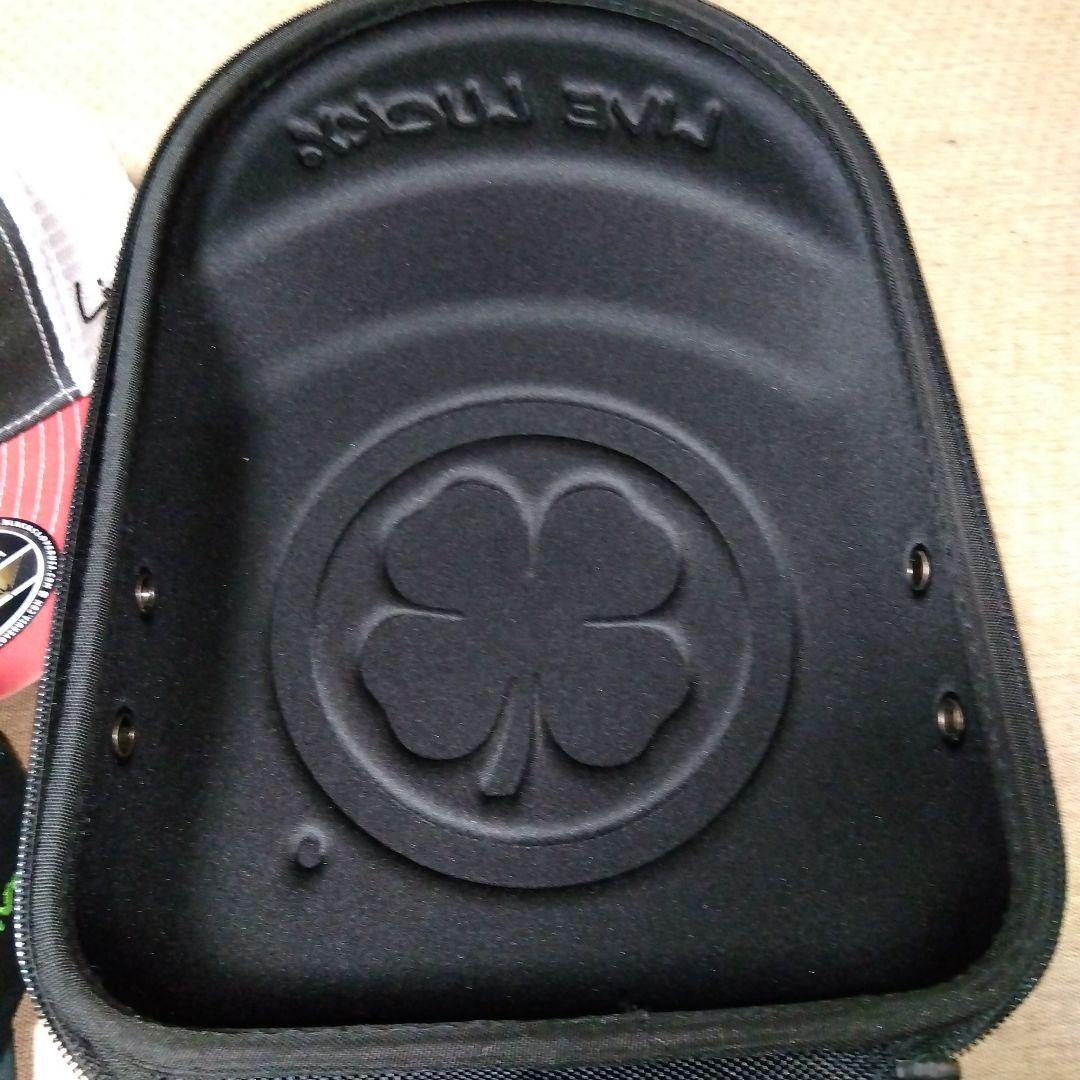 BLACK CLOVER ゴルフキャップ４点、キャップケースサングラス新品未使用