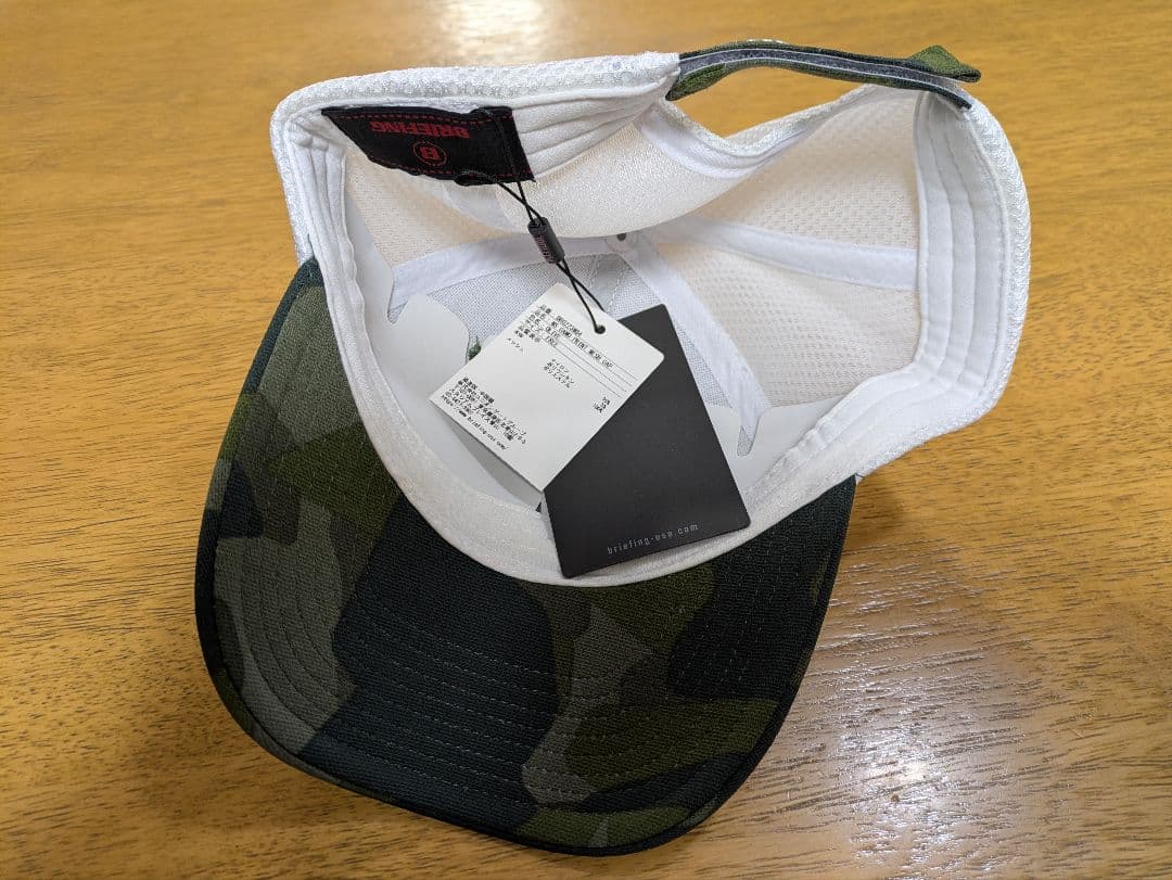 BRIEFING ブリーフィング カモフラージュ キャップ 新品