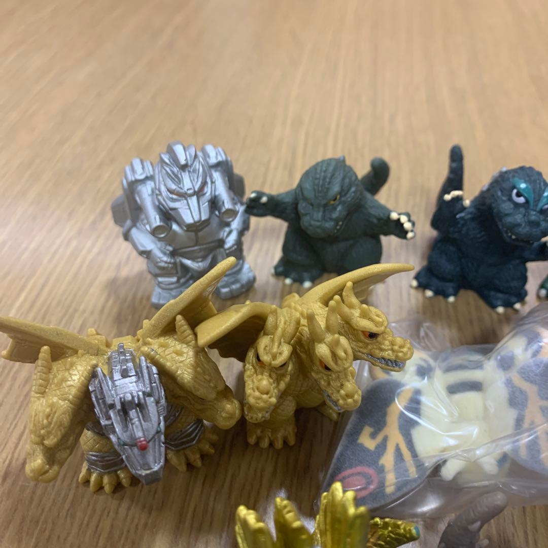 ゴジラ指人形セット