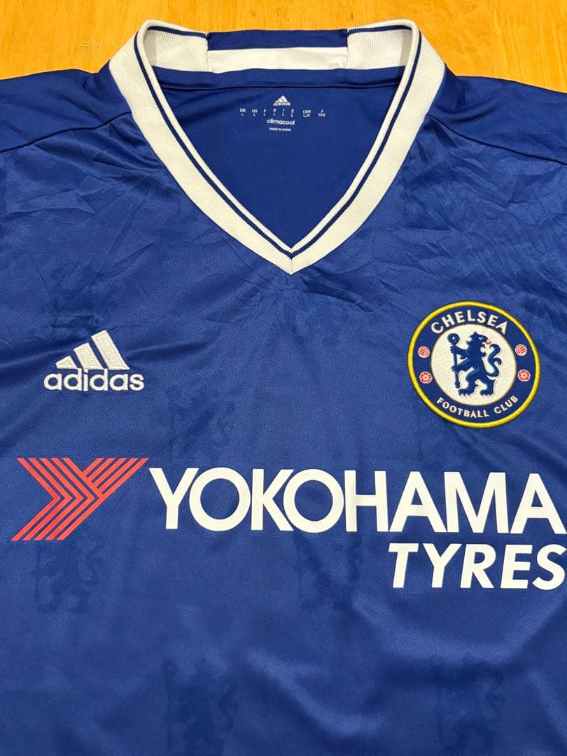 正規品 極美品 中古 チェルシー 16/17 アザール Lサイズ