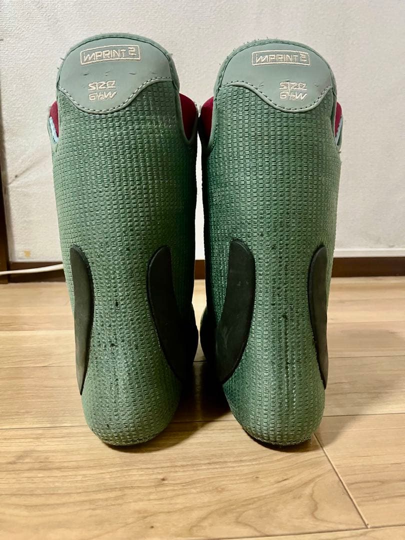 BURTON 女性用スノーボードブーツ グリーン