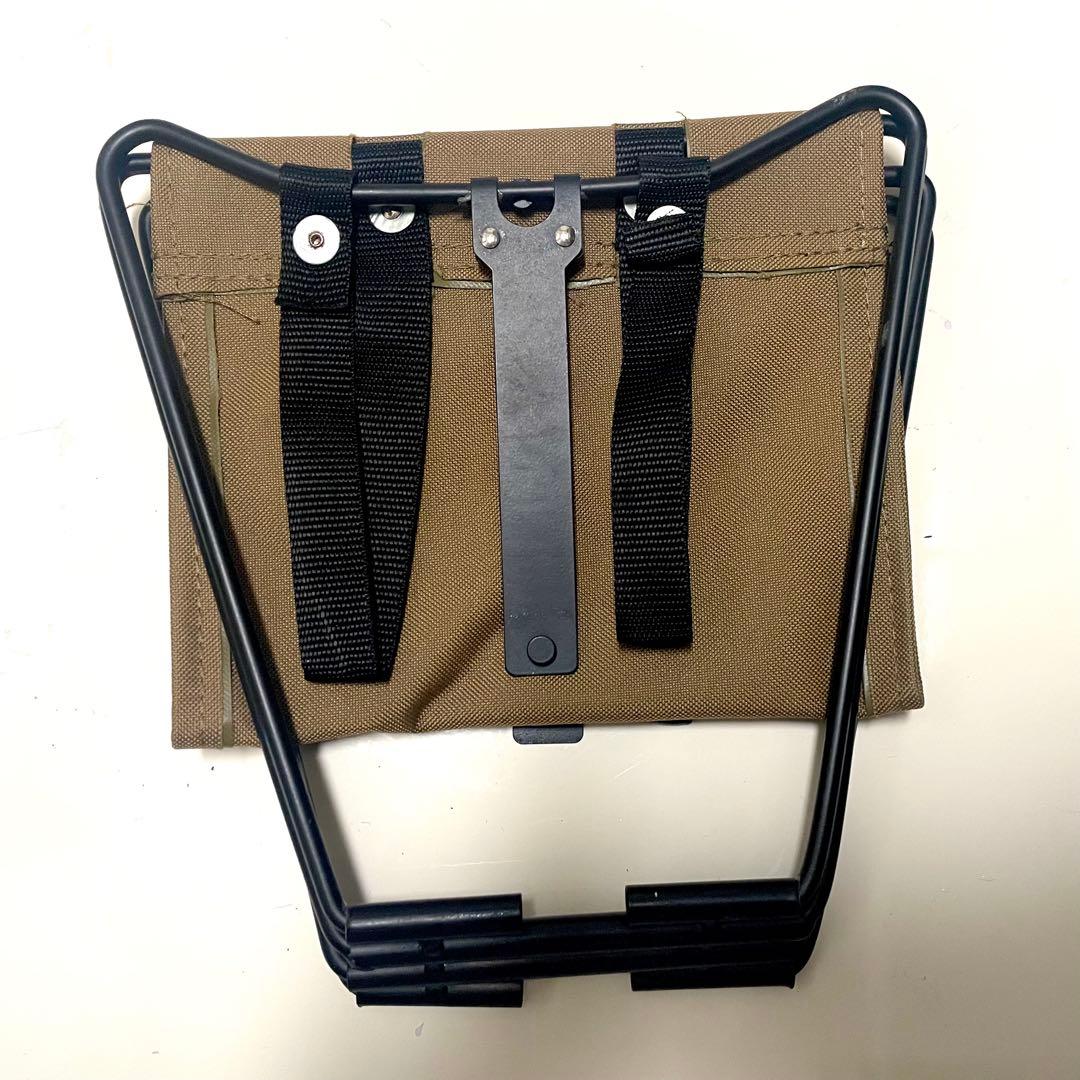 【米軍放出品】フォールディングスツール コヨーテブラウン 折りたたみ椅子