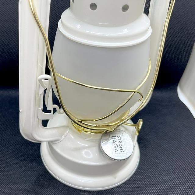 希少モデル White Brass 白金 フロストホヤ ランタン ホワイト 真鍮