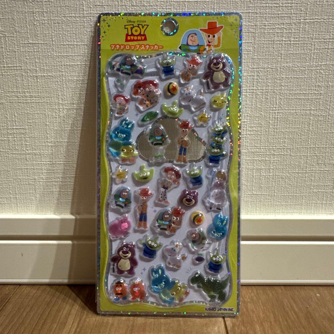 【正規品】プチドロップステッカー　ディズニー　6枚セット